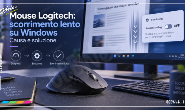 Scorrimento lento con mouse Logitech su Windows: come risolvere