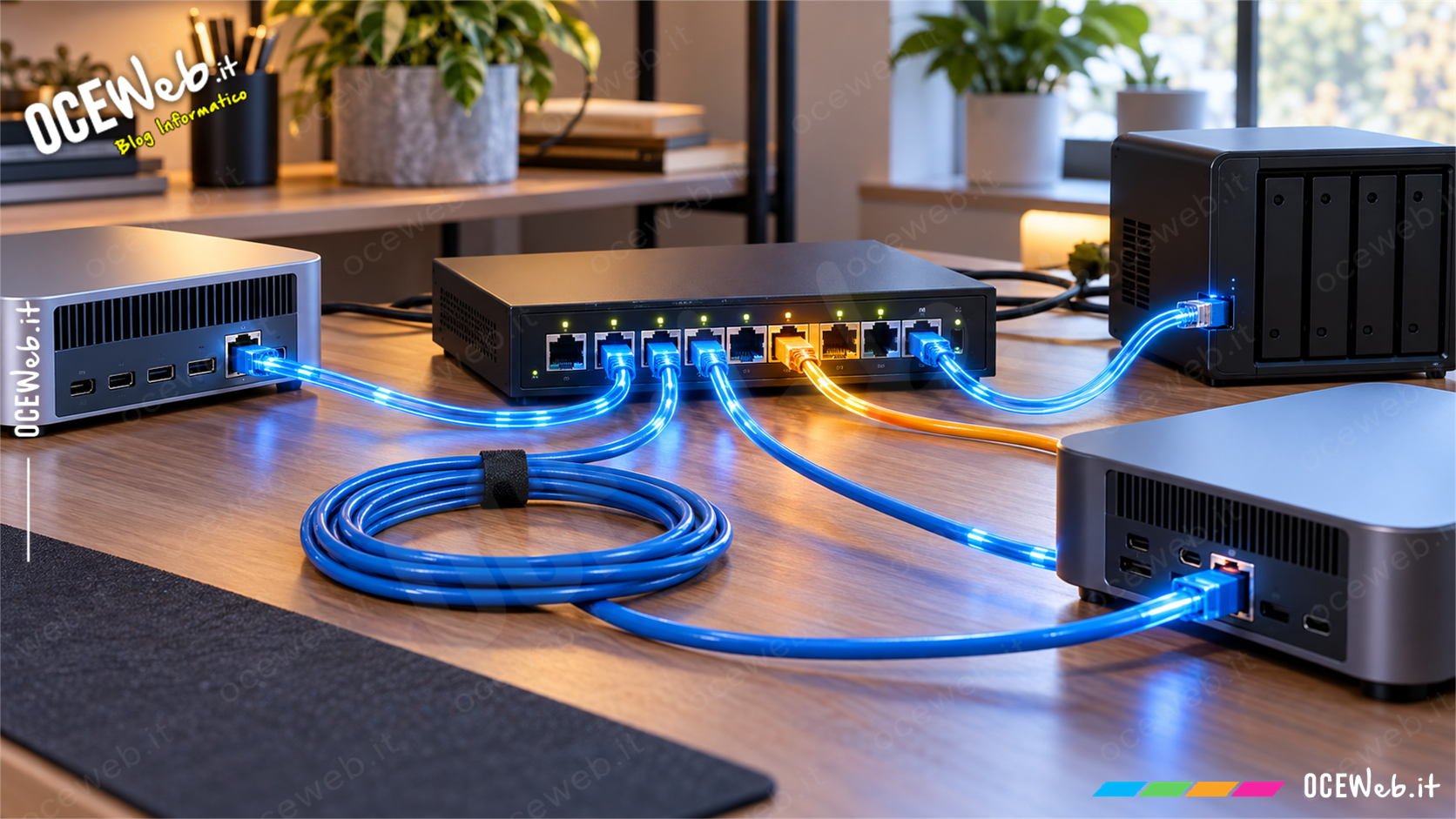 Rete multigigabit lenta: diagnosi per 2,5 e 10 GbE